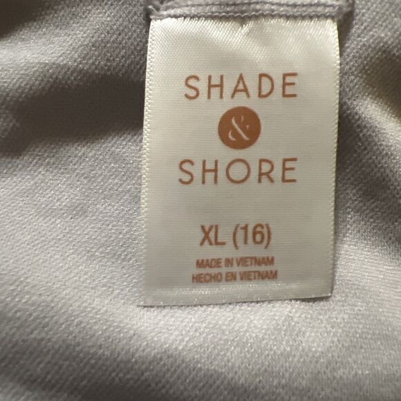 Shade & Shore - Women's High Waist High Leg Cheeky Bikini Bottom - XL (16) NWT - Picture 3 of 3